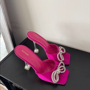 Pink dress heels